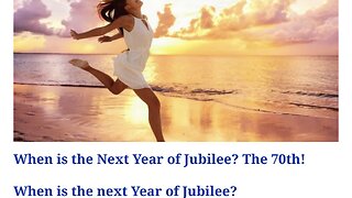 Rapture time frame in 70th Jubilee after Israel entered promised land & number 10 or X