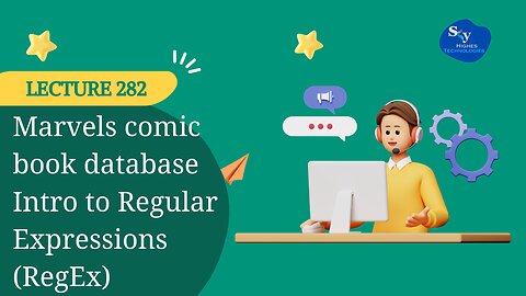 282. Marvels comic book database Intro to Regular Expressions (RegEx) | Skyhighes | Data Science