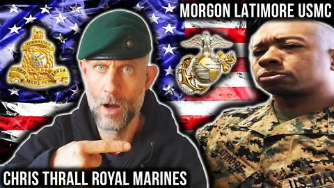 British Marine CHALLENGES USMC Master Sergeant