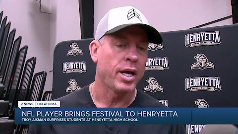 NFL Player Brings Festival to Henryetta