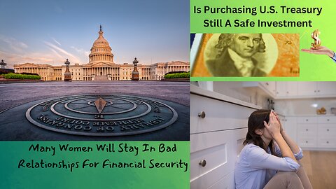 Many Women Will Stay In Bad Relationships Due To Financial Security | Jim Tewalt