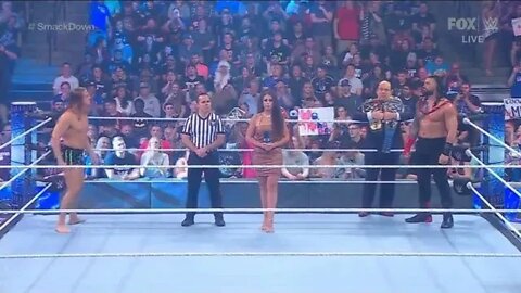 Roman Reigns Vs Riddle Vs Brock Lesnar WWE SmackDown Highlights Full HD 1080p June 17 2022_
