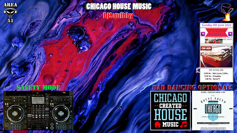 DjSquibby, The History Of The House Sound Of Chicago, Part 1-5, DJ Live Music Mix, 04-06-2023