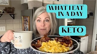 What I Eat In A Day Keto Lazy Relaxing Day / Keto At Restaurant