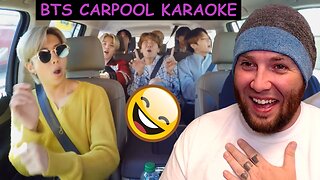 BTS CARPOOL KARAOKE! LITTLE MOCHI 😂 | BRANDON FAUL REACTS