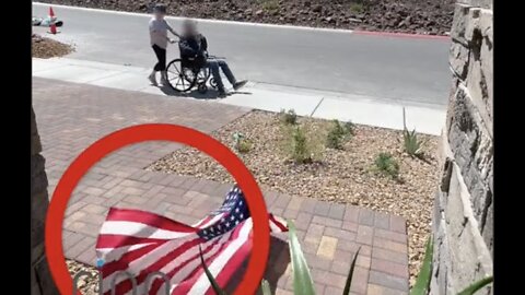 Wheelchair-Bound Veteran Sees American Flag Fall. The Rest Will Inspire You