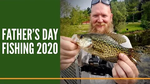Fathers Day Crappie Fishing 2020 / Michigan Crappie & Big Largemouth Bass Fishing With Speck Minnows