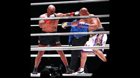 Mike Tyson vs. Roy Jones Jr HIGHLIGHTS