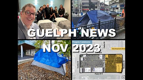 Guelphissauga News: Attendance Games FAIL, Mayor Booting Homeless, Pergola Commons Towers | Nov 2023