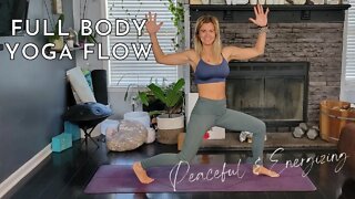 Peaceful & Energizing Full Body Yoga Flow | Full Body Yoga Flow