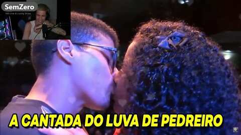 YURI REAGINDO A CANTADA DO LUVA DE PEDREIRO | SemZero