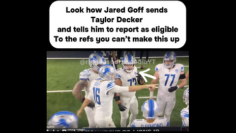 Rigged Detroit lions vs Dallas cowboys ending | these rigged refs getting out of control lol