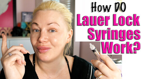 How DO Lauer Lock Syringes Work? Let's Discuss! Code Jessica10 saves you Money