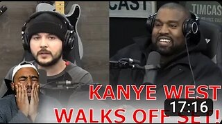 Kanye West WALKS OFF WILD Tim Pool Interview REACTION