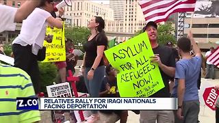 Relatives rally for Iraqi nationals facing deportation