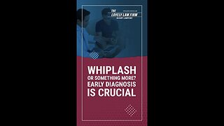 Whiplash Or Something More? Early Diagnosis Is Crucial #shorts
