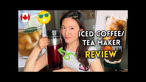 The perfect ICED COFFEE & TEA MAKER for the hot summer! 😎 Sambangan iced coffee maker review