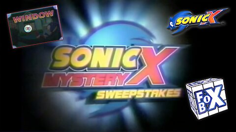 Sonic X Mystery Sweepstakes "CLUE REVEAL" FOXBOX (2003)