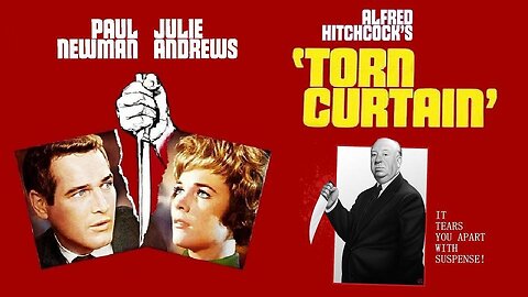 TORN CURTAIN 1966 Alfred Hitchcock's Cloak & Dagger Thriller with Paul Newman FULL MOVIE HD & W/S