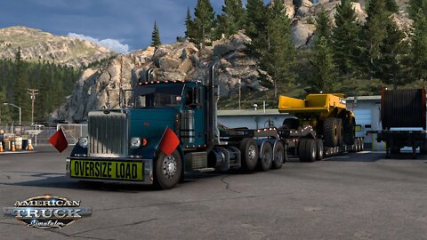 ATS Gameplay | Peterbilt 379 | Denver CO to Steamboat Springs CO | Articulated Hauler 55,115lb