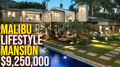 iNSide $9,250,000 Malibu Lifestyle Mansion