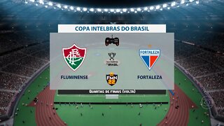 Copa Do Brasil 2022 - Fluminense x Fortaleza | Quartas finais (Volta) | FIFA 22 SIMULAÇÃO