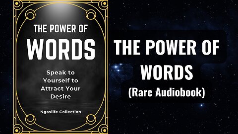 The power of words - speak to yourself - (🔺Audiobook🔺)