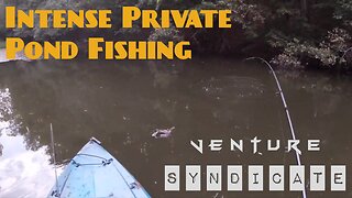 Crazy Private Pond Fishing (Live Bait)