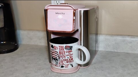 Mecity Coffee Maker 3-in-1 Single Serve Coffee Machine