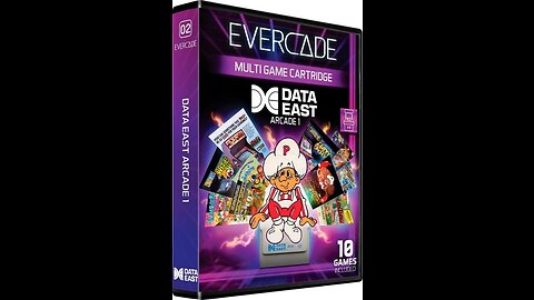 Evercade Cartridge Data East Arcade 1