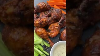 Sweet and spicy chicken lollipops