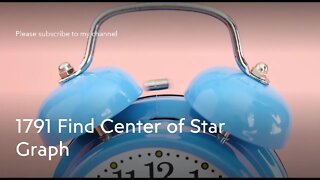 1791 Find Center of Star Graph