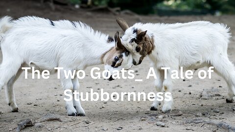 The Two Goats_ A Tale of Stubbornness