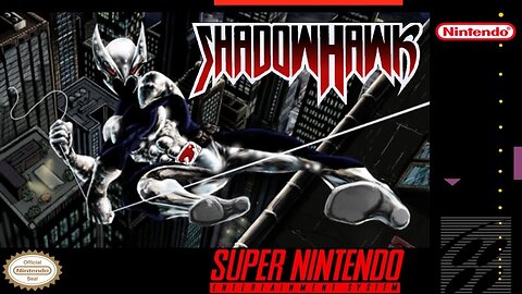 UNRELEASED PROTOTYPE: ShadowHawk for SNES - Absolutely Terrible Clone of Batman