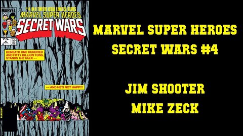 Secret Wars #4 - Dropping the Mountain