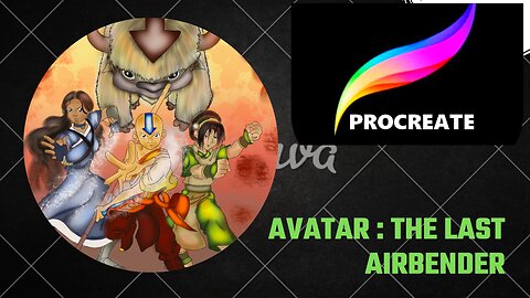 Avatar: the last air bender: Procreate digital work