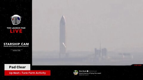 Starship Cam at SpaceX Boca Chica Launch Facility | The Launch Pad Live