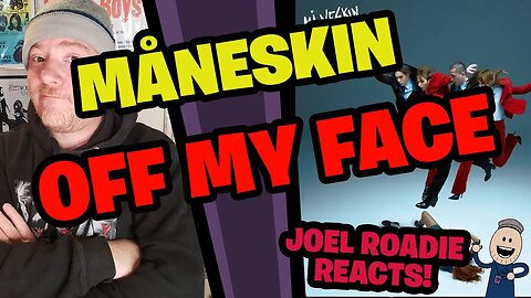 Måneskin - OFF MY FACE (Audio Track) - Roadie Reacts