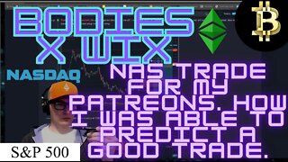 NAS TRADE FOR MY PATREONS! - Teaser for public Youtube