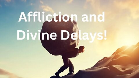 Divine Delays! What is the COST of your WALK? Stay Encouraged!