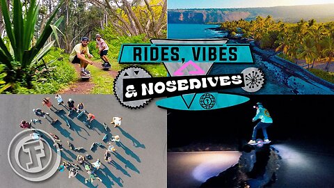 Rides, Vibes & Nosedives | EPIC Hawaiian Onewheel Adventure!!