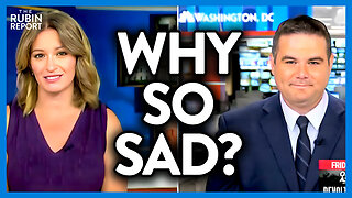 Watch MSNBC Host's Face as Guest Admits He's Sad About Court Halting Biden | DM CLIPS | Rubin Report