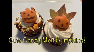 Pumpkin Candy Molds for Cupcakes!