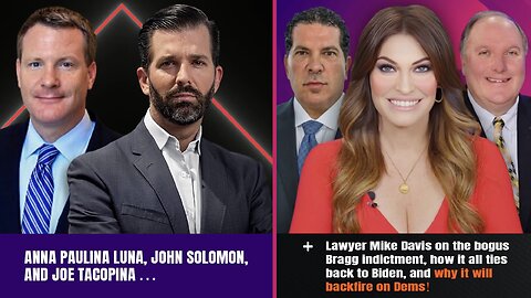 Don Jr. and Kimberly Guilfoyle Discuss the Witch Hunt of President Trump with Guests on Their Shows! (4/3/23)