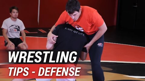 Wrestling Tips - Defense against the Single Leg and High Crotch - Coach Jeremy Spates