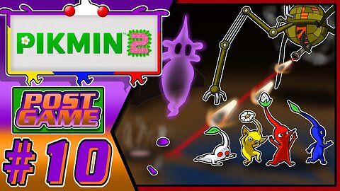 Why Does It Have A GUN?!! Pikmin 2 Part 10