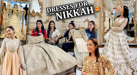 ❤NIKKAH DRESS SELECTION | Sab Sy Pyara Dress Kis Ka | Rabia & Hira Confuse Hogai 😂