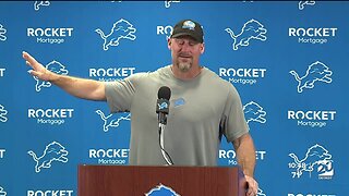 Keeping the Lions in check? Dan Campbell turns to a cheese metaphor