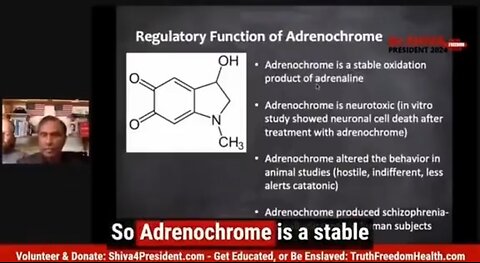 ADRENOCHROME - WAS IS IT AND HOW DOES IT WORK