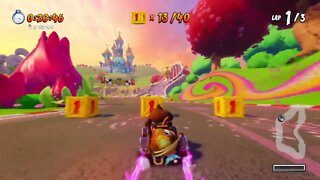 Coco Park Gold Relic Race Gameplay - Crash Team Racing Nitro-Fueled (Nintendo Switch)